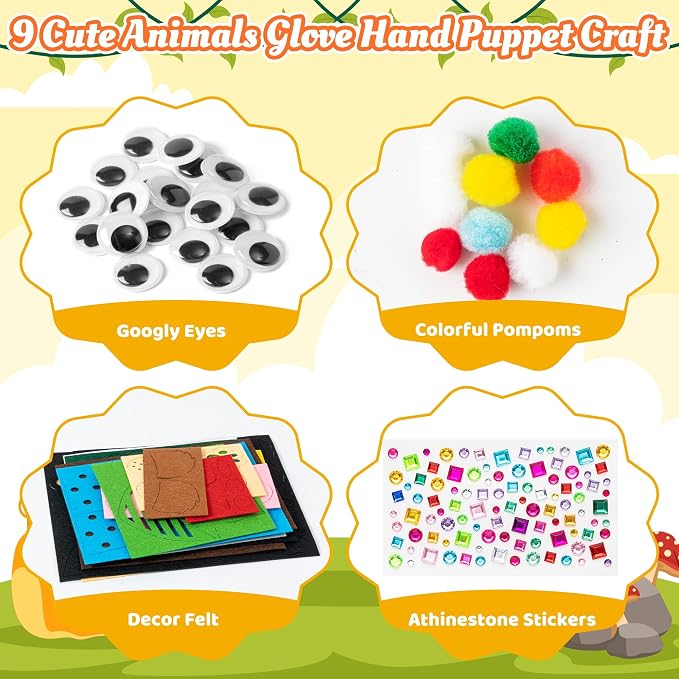 WATINC Hand Puppet Making Kit - Image 2