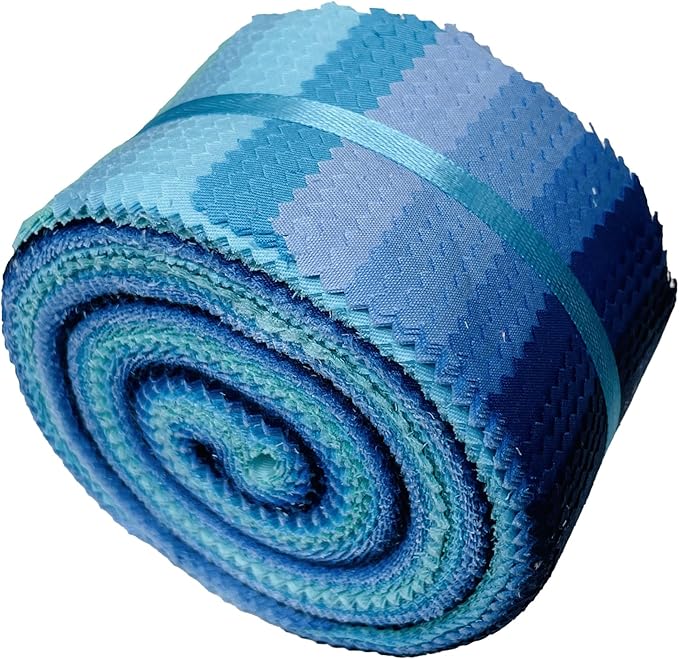 40 Strip Jelly Roll Fabric Strips - Image 3