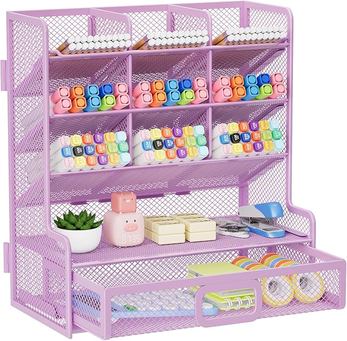 Marbrasse Larger Mesh Desk Organizer by Marbrasse