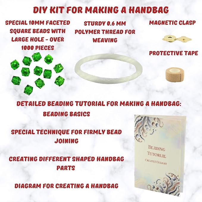Arts and Crafts for Adults: Craft Supplies for Weaving Beaded Cute Things. DIY - Image 8
