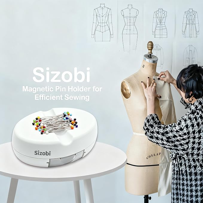 Sizobi Magnetic Pin Cushions for Sewing - Image 8