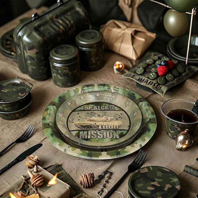 Army Party Decorations Set - Image 5