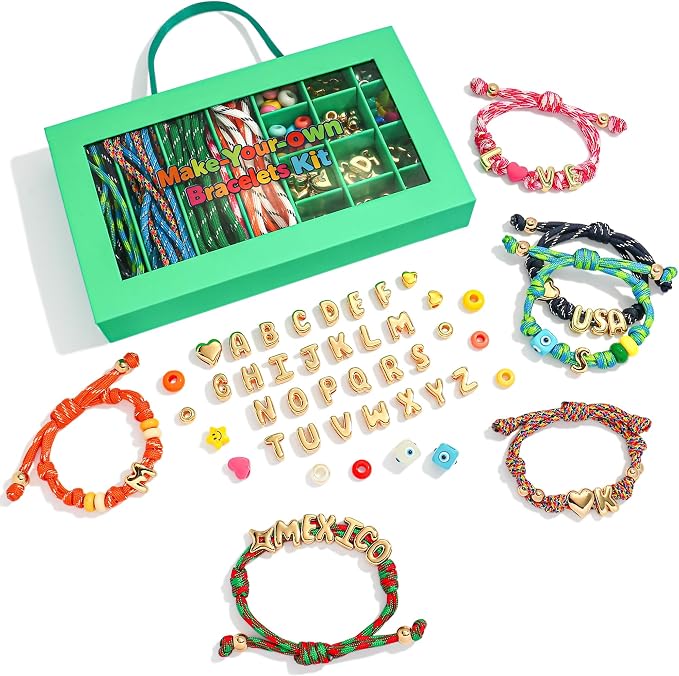 MYCUTEY Initial Bracelet Making Kit by MYCUTEY
