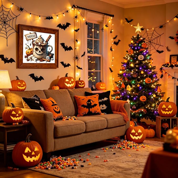 KYOQFVN Halloween Counted Cross Stitch Kits - Image 6