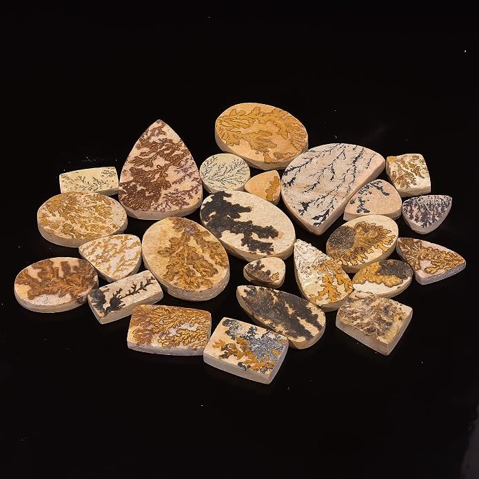 Natural Loose Gemstone 5 Piece Cabochons Lot Jewelry Making Loose Gemstone - Image 2