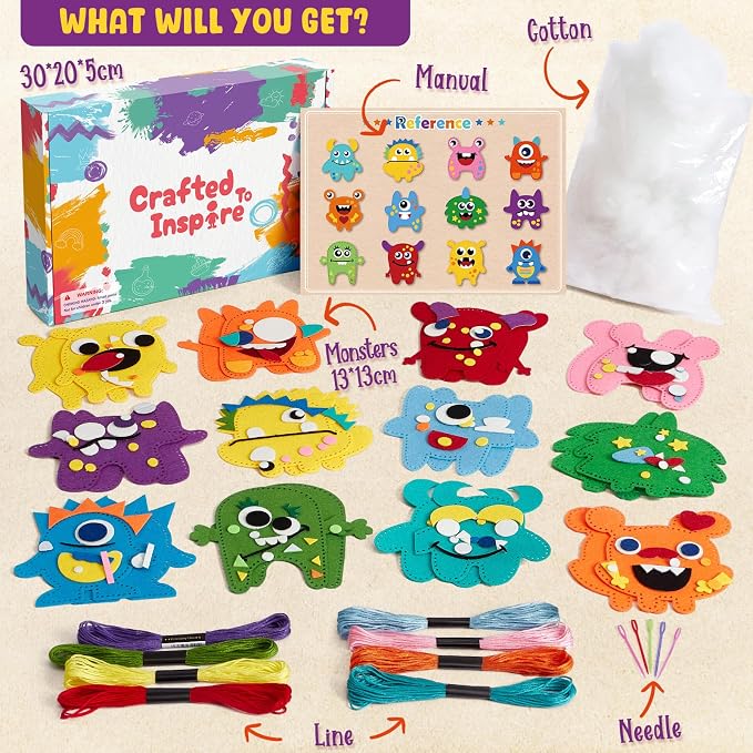 TUZT My First Sewing Kit for Kids - Image 2