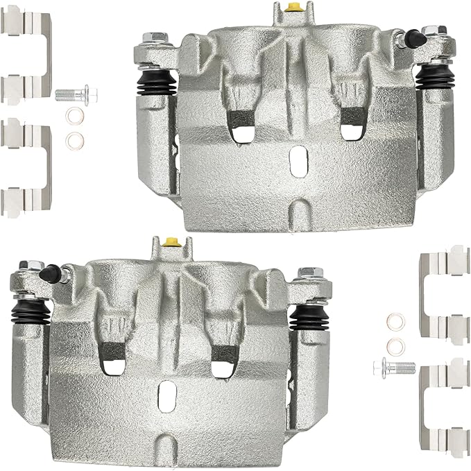 Torchbeam Front Brake Calipers Set for Acura MDX 2007-2013, Acura ZDX 2010-2013, Front Left and Front Right Calipers Replace # 19B3278+19B3279