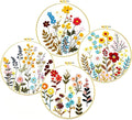 Zhenqing Floral Cross Stitch Kit by ZhenqingHomeFlagship