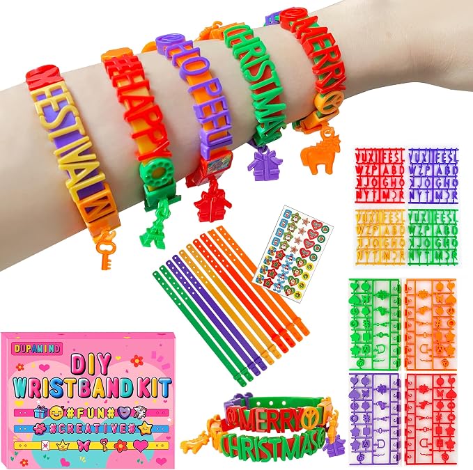 Art & Craft Kits for Kids, DIY Friendship Bracelet Making Kit for Girls by Unknown