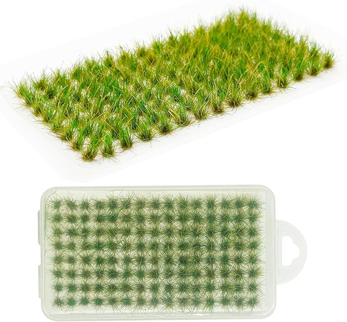 Woohome 120 PCS Bushy Tufts Static Grass Tuft Model Grass Tuft by Woohome