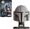 4D Build, Star Wars Mandalorian Helmet 3D Model Kit, Star Wars Collectibles & by 4DBuild