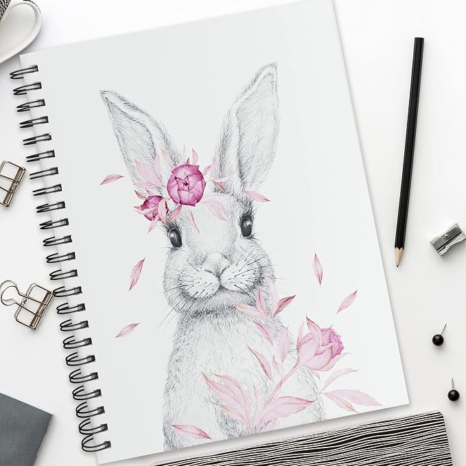 FIXSMITH 9"X12" Sketch Book, 100 Sheets, 68 lb/100gsm | 100 Sheets, Bright White - Image 8