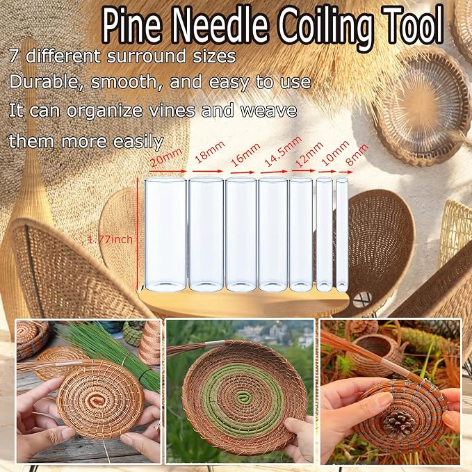 Luxiys Basket Weaving kit | Rattan Repair Tools, Rattan Repair Kit - Image 5