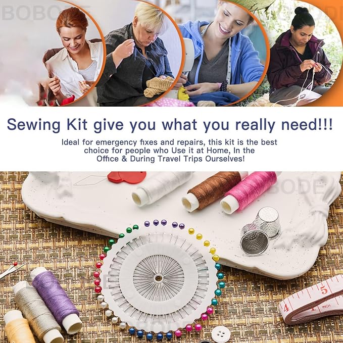 130 PCS Printing Travel Sewing Kit - Image 4