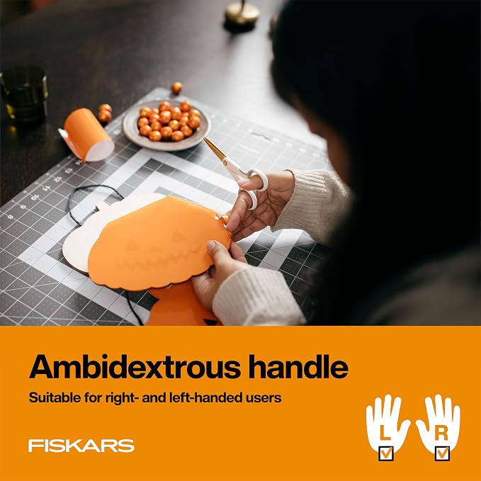 Fiskars Micro-Tip Scissors, Precision Cutting Shears, Titanium Blades & - Image 5