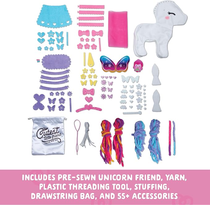 Craft- Tastic - Make a Friend Unicorn - Mini Sewing Kit, Arts and Crafts - Image 2