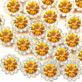 200 PCS 12MM Crystal Glass Sew on Rhinestones Jewels Gems by Unknown