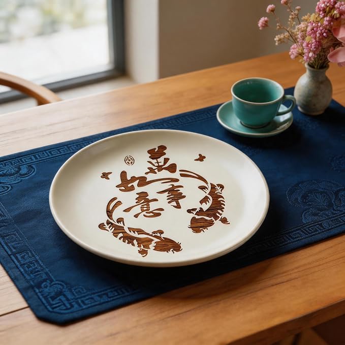 TIAMECH A4 Reusable Chinese Koi Fish Carp Stencil - Image 5