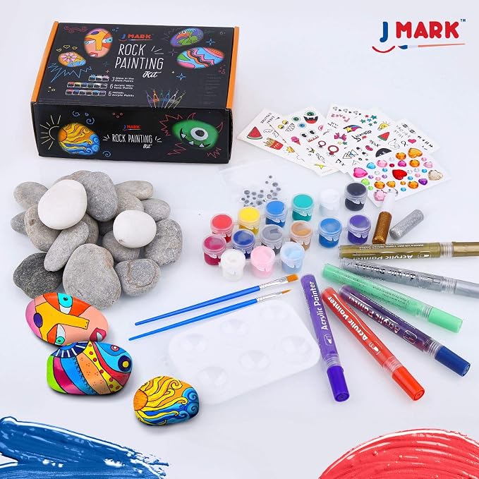 J MARK Premium Rock Painting Kit - Image 7