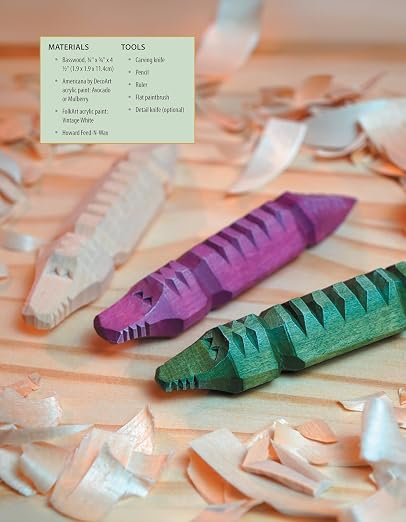 Whittling On the Go: 13 Easy-to-Learn Woodcarving Projects Full-Size Patterns - Image 5
