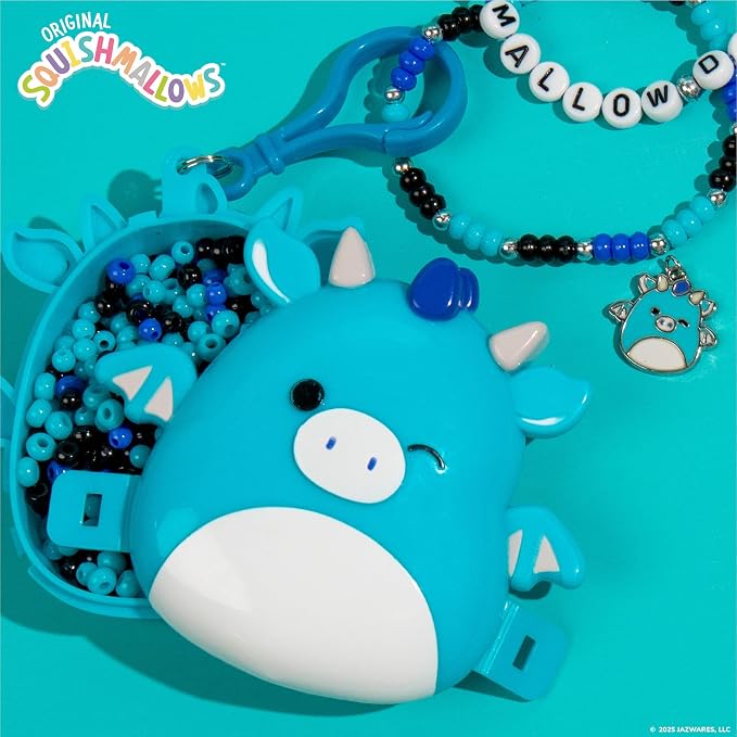 Original Squishmallows Tatiana The Dragon Bracelet Kit, Bracelet Making Kit - Image 3