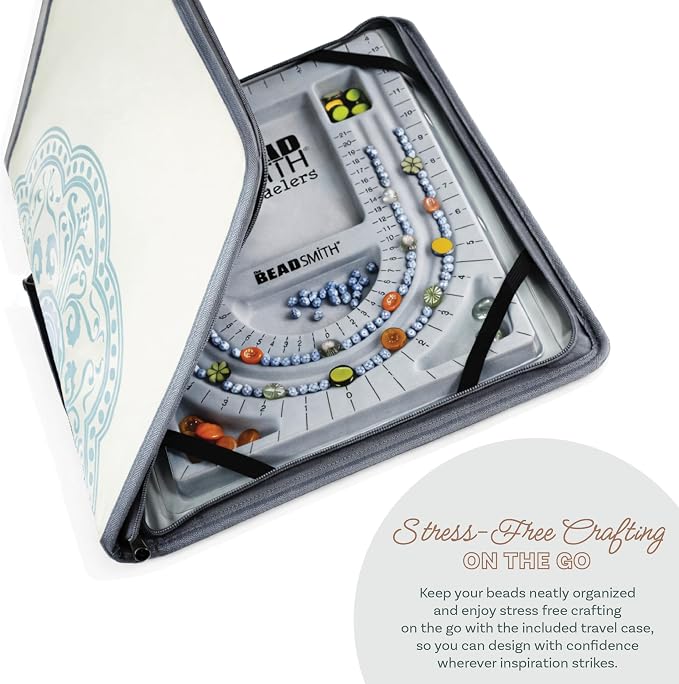 The Beadsmith Bead Folio – Basic Elements – 28” U Channel Bead Board - Image 5