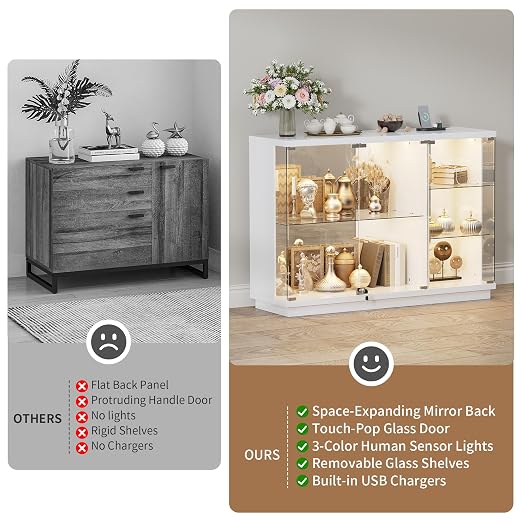 HNEBC Display Curio Cabinet - - Image 5
