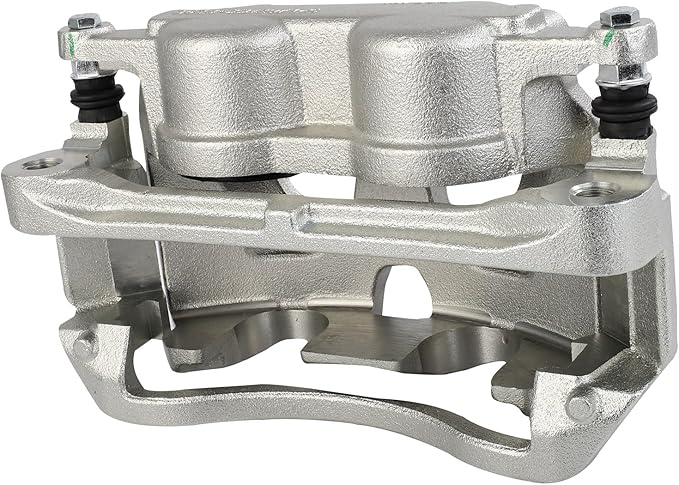 cciyu Front Left Brake Caliper Assembly w/Bracket 18B5073 For Ford For E-150/For E-250/For E-350 Super Duty/For E-450 Super Duty
