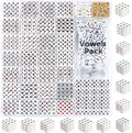 DoDoBeads 1650 Pcs Letter Beads Kit by DoDoBeads