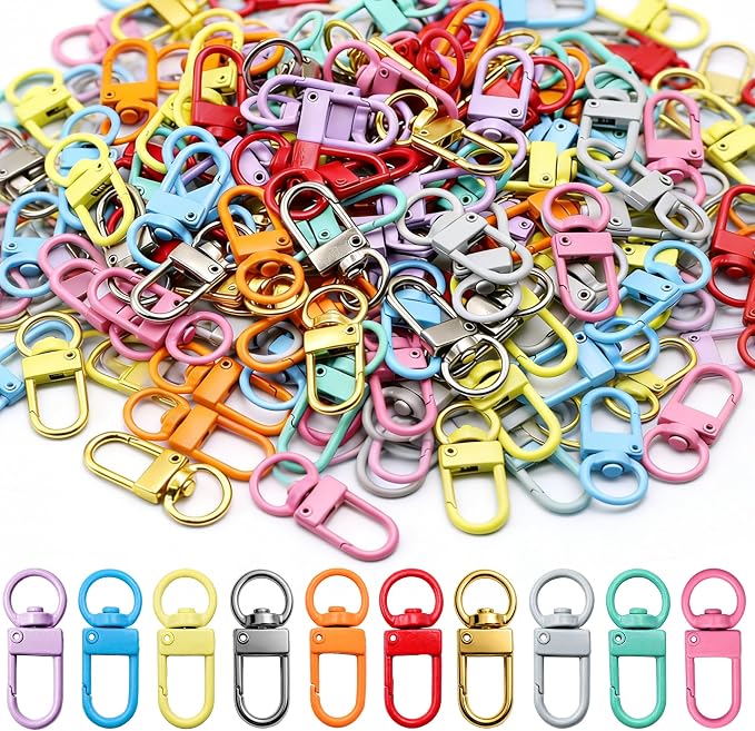 100PCS Dopamine Color Keychain by Unknown