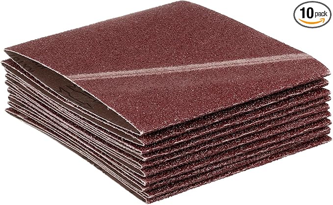 10 Pcs Sanding Belts 7-7/8 x 29-1/2 Inch 24 Grit Aluminum Oxide Abrasive Sandpaper for Belt Sander Metal Grinding Wood Working Weld Rust Removal