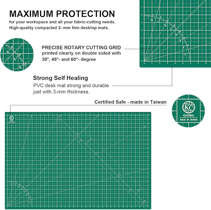 KC GLOBAL A3 Self-Healing Cutting Mat - Image 3