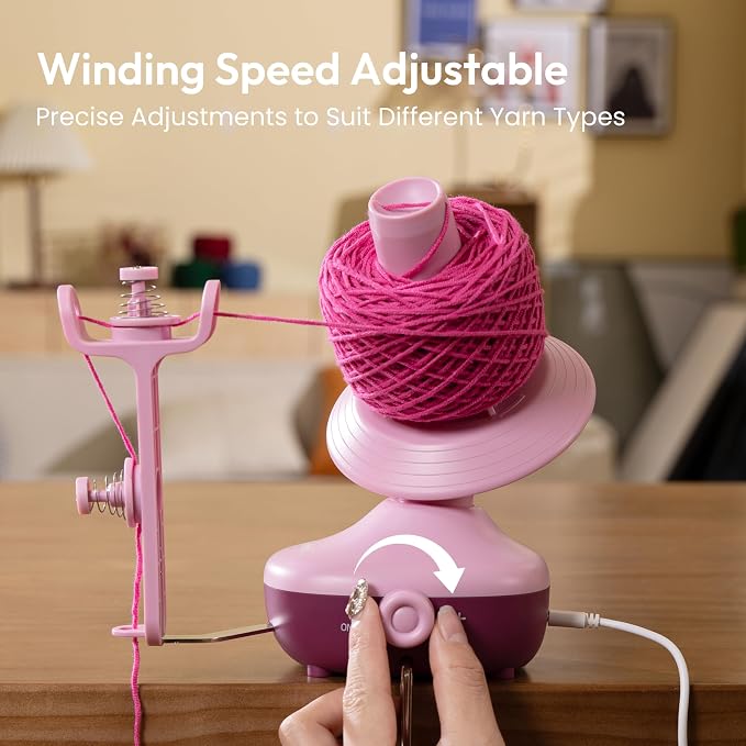 Yarn Winder, Electric Yarn Ball Winder - Image 4