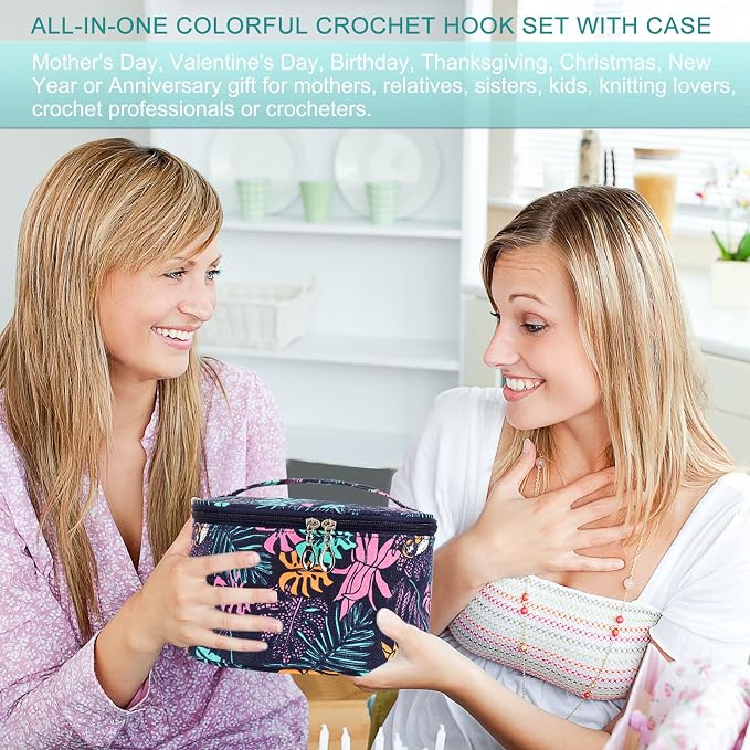 Aeelike Crochet Kit for Beginners Adults, Full Crochet Starter Set - Image 6