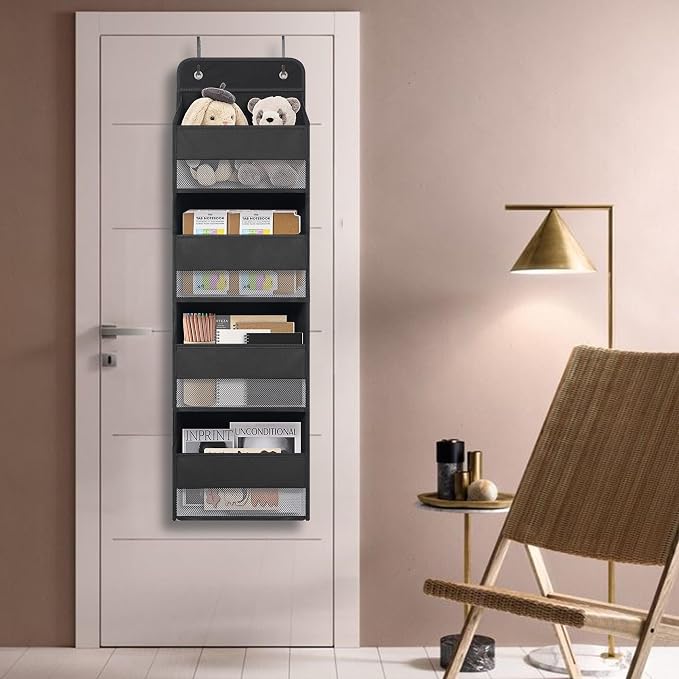 TYMENSH Black Over Door Organizer - Image 2