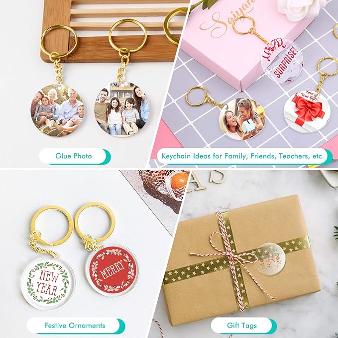Audab Blank Keychain Set - Image 2