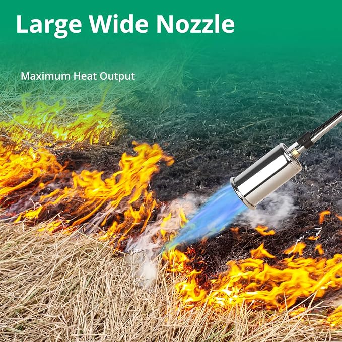 Sondiko Big Flame Propane Torch Head Kit, Weed Torch, Heavy Duty Blow Torch - Image 2