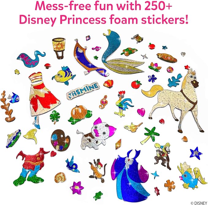 Skillmatics Foil Fun – Disney Princess, Mess-Free Art & Craft Kits - Image 6