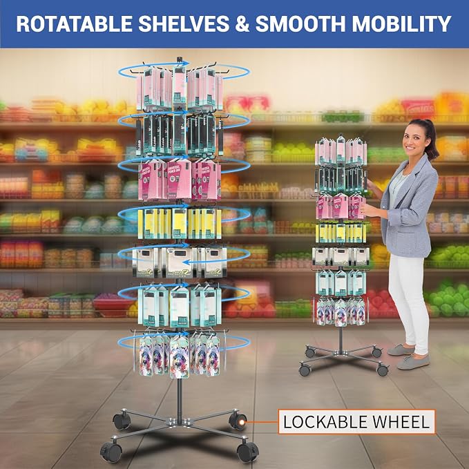 Retail Display Stand 7 Layer - Image 4