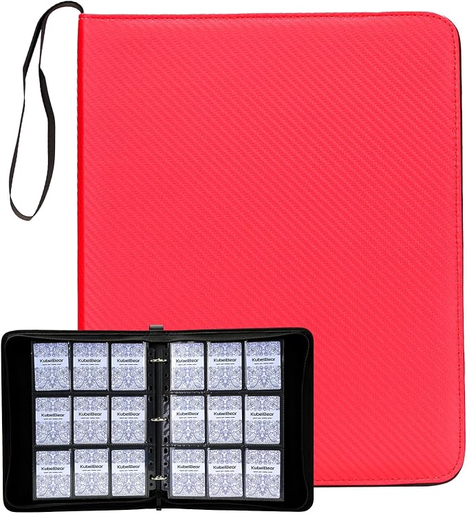 Card Binder – 720 Capacity, Zippered Trading Card Holder by Unknown