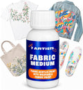 Fabric Medium for Acrylic Paint 4.2 fl oz – Turn Acrylics Into Washable Fabric by 7+Artists