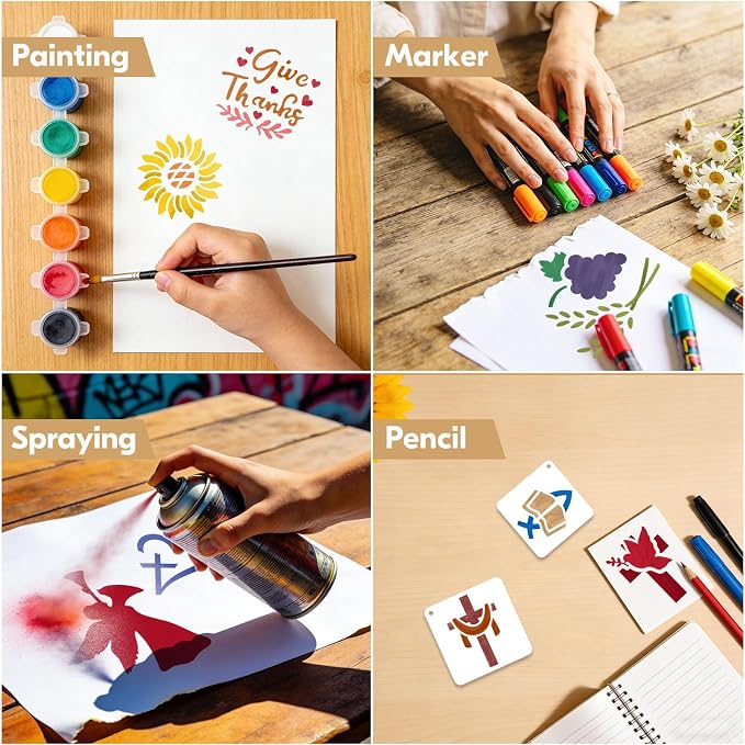 72 Pcs Christian Cross Stencils - Image 4