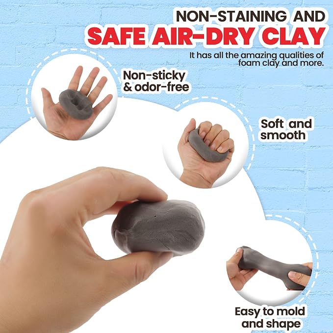 3.3 lbs Moldable Cosplay Foam Clay - Image 4
