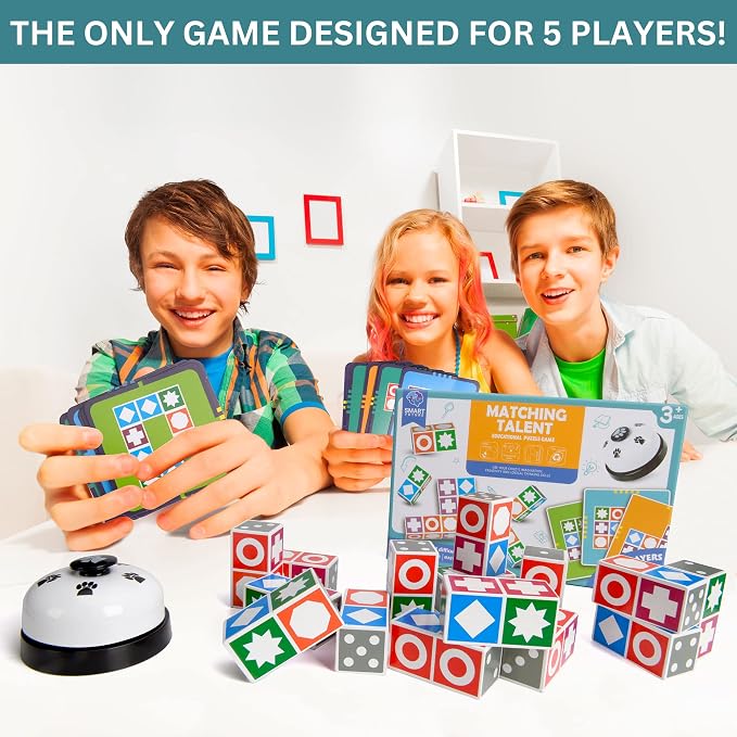 Funtactics Wooden Block Matching Puzzle Game - Image 3