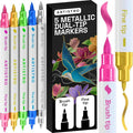 ARTISTRO 5 Metallic Acrylic Paint Markers by ARTISTRO