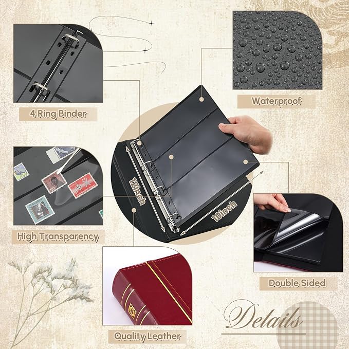 Stamp Collecting Album Binder Kit - Image 3