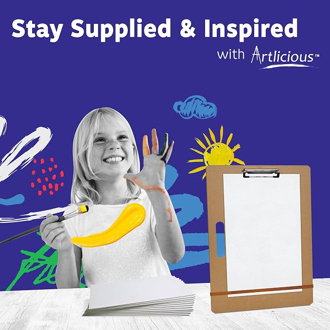 Artlicious Hardcover Sketch Book 2 Pack, 5.5" x 8" Black Drawing Books - Image 9