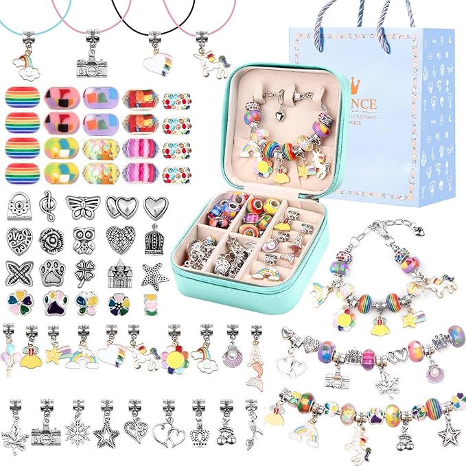 UFU Charm Bracelet Making Kit, Jewelry Making Kit Craft Gift by UFU
