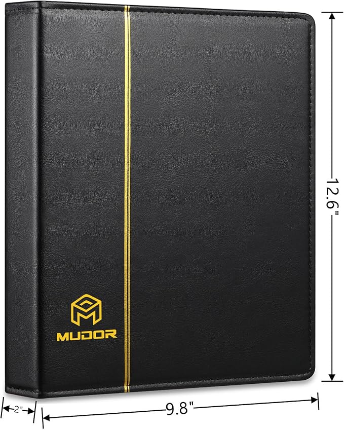 MUDOR 4 Ring Empty Stamp Binder - Image 2