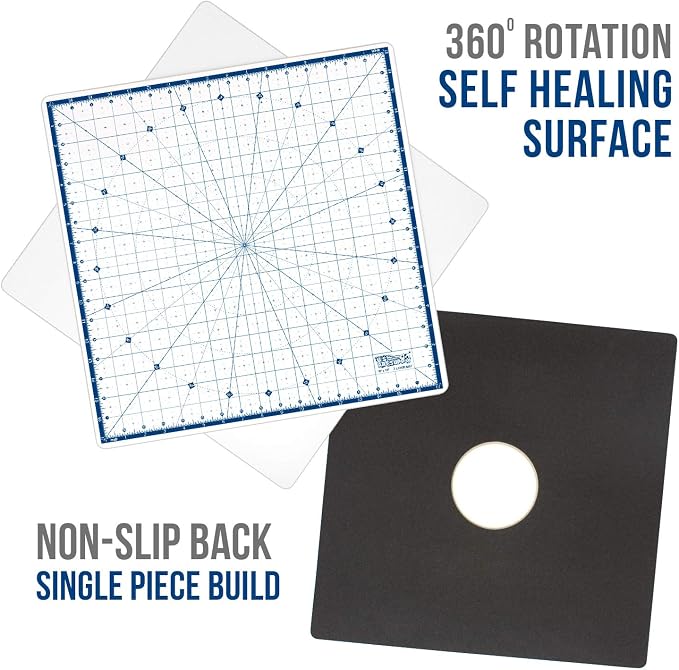 U.S. Art Supply 18" x 18" Self-Healing Cutting Mat 7-Ply - Image 3